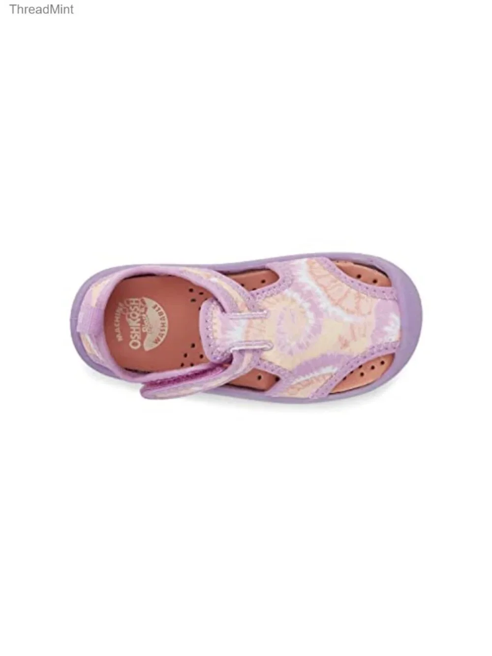 Girls Athletic Sandal Waterproof Hook and Loop Closure